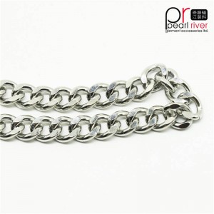เป็นมิตรกับสิ่งแวดล้อมที่กำหนดเองโซ่โลหะขนาดสำหรับตกแต่งและเสื้อผ้า