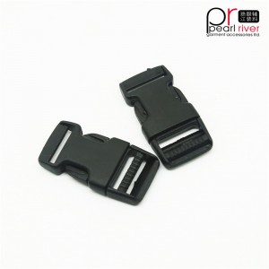 หัวเข็มขัดเข็มขัดพลาสติกกันชนสีดำขายส่ง