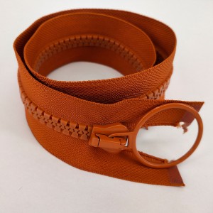 8 号树脂开尾拉链