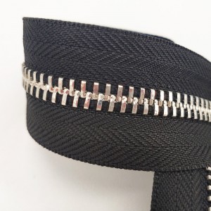 10 号金属普通牙双开上下拉