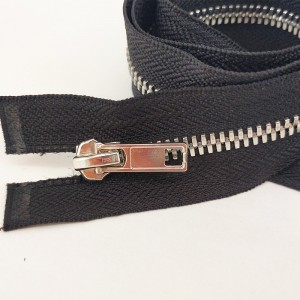 10 号金属普通牙双开上下拉