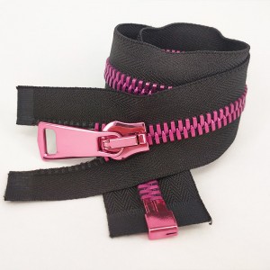 12 号铝单色开口拉链