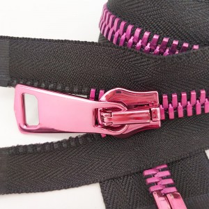 12 号铝单色开口拉链