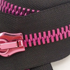 12 号铝单色开口拉链