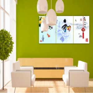 คาร์บอนไฟเบอร์ภาพผนังแผงความร้อน