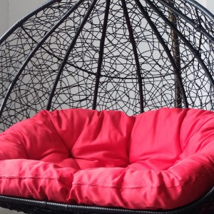 การออกแบบแกว่งสวนกลางแจ้งโลหะขนาดใหญ่ 3 ที่นั่ง