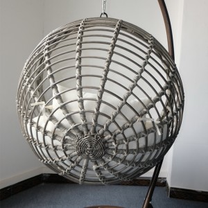 แบบพกพาขนาดใหญ่ 2 ที่นั่งนอนเก้าอี้แกว่งกลางแจ้งในร่ม