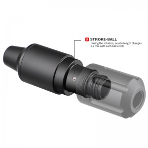 STIGMA CNC FAULHABER มอเตอร์ปากกาสั้นปากกาสักเครื่องสักโรตารี่ 2019 รูปแบบใหม่ CNC-M-Q2