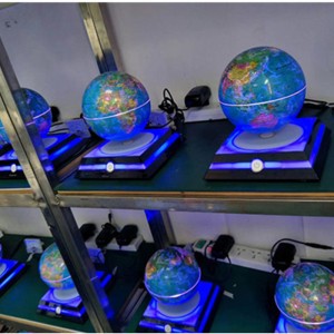 ลูกหมุนแม่เหล็กหมุนได้ 360 องศาลูกโลกลูก PA-0719H-Star 6 นิ้ว