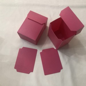 กล่องสำรับแบบกำหนดเองที่มีสีสัน