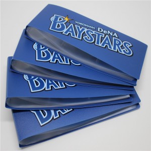 การออกแบบที่กำหนดเองวัสดุ PP ผู้ถือบัตรหนังสือบัตร