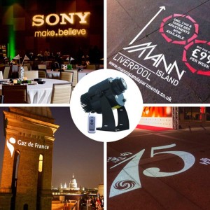 ราคาโรงงาน Gobo โปรเจคเตอร์แสงภาพแสงฉาย