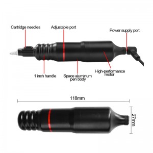 แต่งหน้าปากกาเครื่องสักถาวรแต่งหน้าทาปากคิ้วอายไลเนอร์ M Icroblading พลังที่แข็งแกร่งสำหรับพาวเวอร์ซัพพลายที่มีเข็มสัก