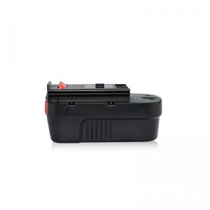 18V 2000mAh Ni-Mh สว่านไร้สายเปลี่ยนแบตเตอรี่สำหรับ Black \u0026 Decker A18, A18E, A1718, A18NH, HPB18, HPB18-OPE