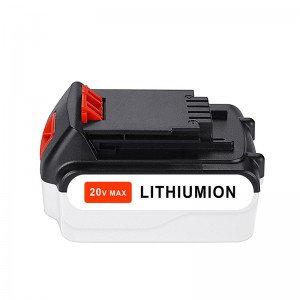 เปลี่ยนแบตเตอรี่ Li-ion 20V 3000mAh สำหรับ Black \u0026 Decker LB20, LBX20, LBX4020, LB2X4020 สว่านไฟฟ้า
