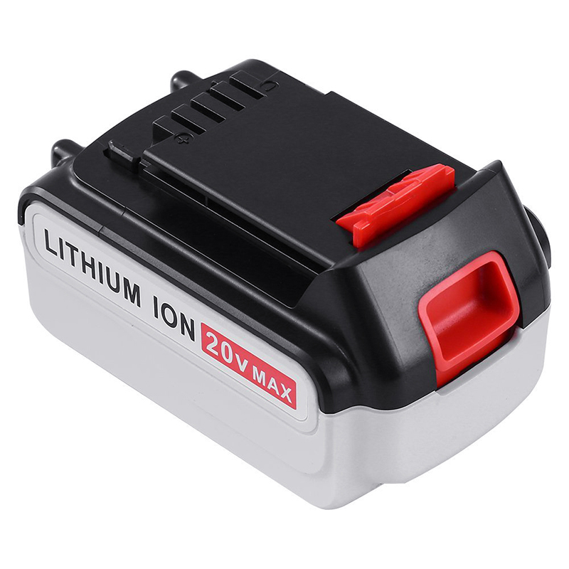 Li-ion 20V 4000mAh เปลี่ยนแบตเตอรี่สำหรับ Black u0026 Decker LB20, LBX20, LBX4020, LB2X4020 เครื่องมือไร้สาย