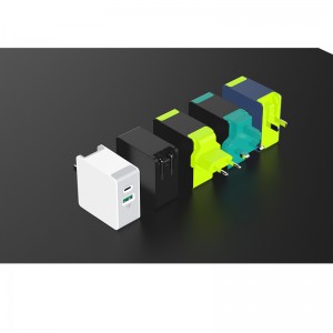 KPS-8006LC 5V3A + QC3.0 -33W เครื่องชาร์จ USB