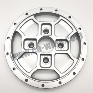 ที่กำหนดเองปลอม \/ เครื่องจักรกลซีเอ็นซีอลูมิเนียมขอบล้อศูนย์ชิ้นส่วนอะไหล่รถยนต์หลังการขาย
