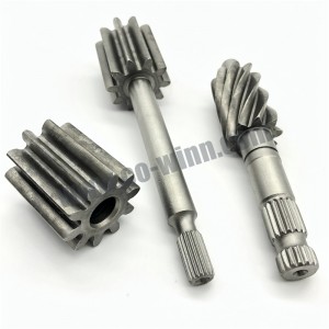 เครื่องจักรกลซีเอ็นซีที่กำหนดเองเพลาเกียร์สแตนเลสชิ้นส่วนอะไหล่รถยนต์อะไหล่หลังการขาย