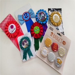 ขายส่งราคาถูกพิมพ์ที่กำหนดเองปุ่ม pin badge 58 มิลลิเมตรแม่เหล็ก / กระจกที่มีความปลอดภัยพิน