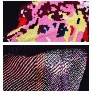 ล่าสุดฤดูใบไม้ร่วงฤดูหนาวแขนยาวหมาป่า Jacquard ผู้หญิงท็อปส์เสื้อกันหนาวเสื้อสวมหัว