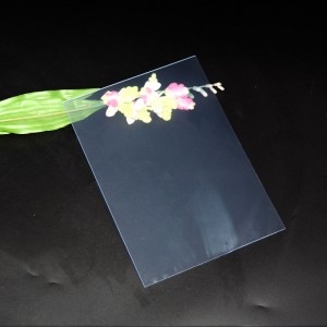 ขายร้อน 1 มม. แข็งหนาพลาสติก PVC โปร่งใสแผ่นสำหรับตัดด้วยเลเซอร์