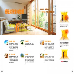 เครื่องทำความร้อนใต้พื้นคาร์บอนไฟเบอร์