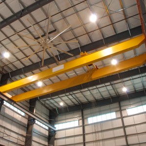 เครนเหนือศีรษะคานคู่พร้อมรถเข็นรอก