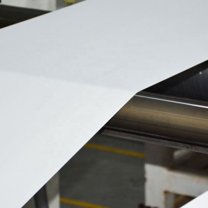 ขายร้อน 0.25 มิลลิเมตรสีขาวสารหน่วงไฟฉนวนพลาสติก PBT ฟิล์มสำหรับสเก็ตบอร์ด