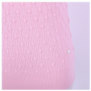 2018 Diamond กริดฤดูร้อนแขนสั้นถักเสื้อกันหนาวผู้หญิงเสื้อสวมหัว