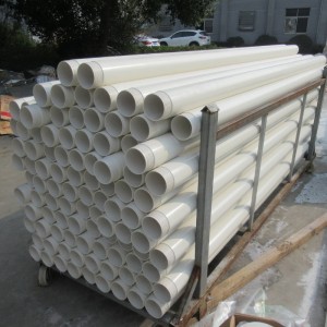 2 นิ้ว SCH40 ท่อพีวีซีแข็งท่อสล็อตที่กำหนดเอง