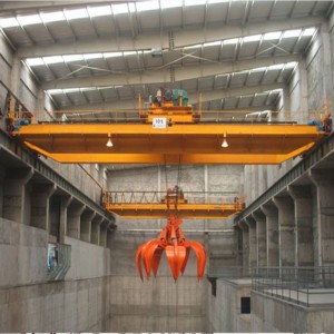 เครนเหนือศีรษะคานคู่พร้อมคว้า