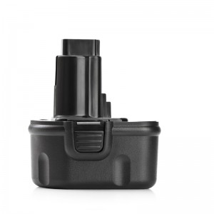แบตเตอรี่เครื่องมือไฟฟ้าแบบชาร์จได้ Ni-Mh 12V 3000mAh สำหรับ Dewalt DE9072, DE9074, DE9075