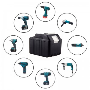 เปลี่ยน Li-Ion 4500 มิลลิแอมป์ชั่วโมง 10 เซลล์ 18 โวลต์แบตเตอรี่สำหรับ Makita BUB182Z, BMR100 สว่านไร้สาย