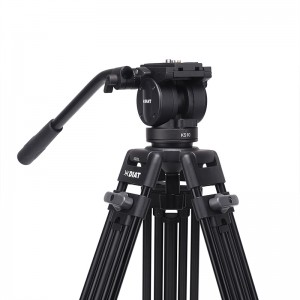 Diat A203L KS-10 อลูมิเนียมอัลลอยด์วิดีโอสนับสนุนขาตั้งกล้อง 1.8 เมตรสูง 3 ส่วน