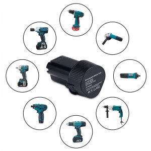 Li-ion 10.8V 1500mAh เปลี่ยนแบตเตอรี่เครื่องมือไร้สายสำหรับ Makita BL1013, BL1014