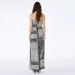 ที่มีคุณภาพสูงผู้หญิงชุด Maxi สบาย ๆ ยาว Maxi แฟชั่นสบาย ๆ Boho นัวเนียชุดถักดอกไม้