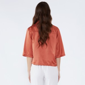 เสื้อเบลาส์ผู้หญิง Casual Casual ปกติสำหรับผู้หญิง JCGJ190315020