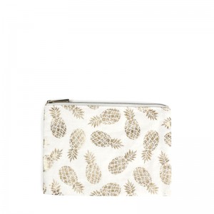 กระเป๋าเครื่องสำอางยอดนิยมจากใยสับปะรดธรรมชาติ 100%