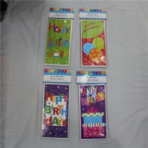 ไม่มีที่จับถุงกระดาษสำหรับงานปาร์ตี้สินค้าบรรจุคุกกี้ขนมถุงกระดาษคราฟท์