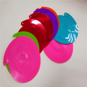 ฟอยล์หมุนวนพรรคตกแต่งบอลลูนแขวน