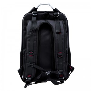 17SA-6601F ขนาดใหญ่ mulitiple กระเป๋าโลหะจัดการที่มีคุณภาพสูงฟอร์ดไนล่อน 17 นิ้วแล็ปท็อปกระเป๋าเป้สะพายหลังกระเป๋า