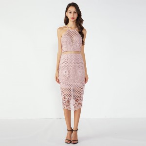 รูปภาพสีชมพูแน่นเซ็กซี่ปาร์ตี้ราชินีชุดสองชิ้น