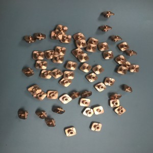 วัสดุโลหะผสมวัสดุต่างๆที่กำหนดเองส่วนโรงงาน