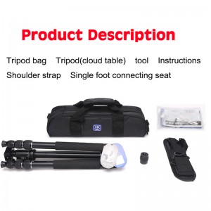 DIAT AM254A KH10 อลูมิเนียมขาตั้งกล้องสำหรับมืออาชีพสตูดิโอถ่ายภาพกลางแจ้งกล้องถ่ายภาพยืนขาตั้งกล้อง