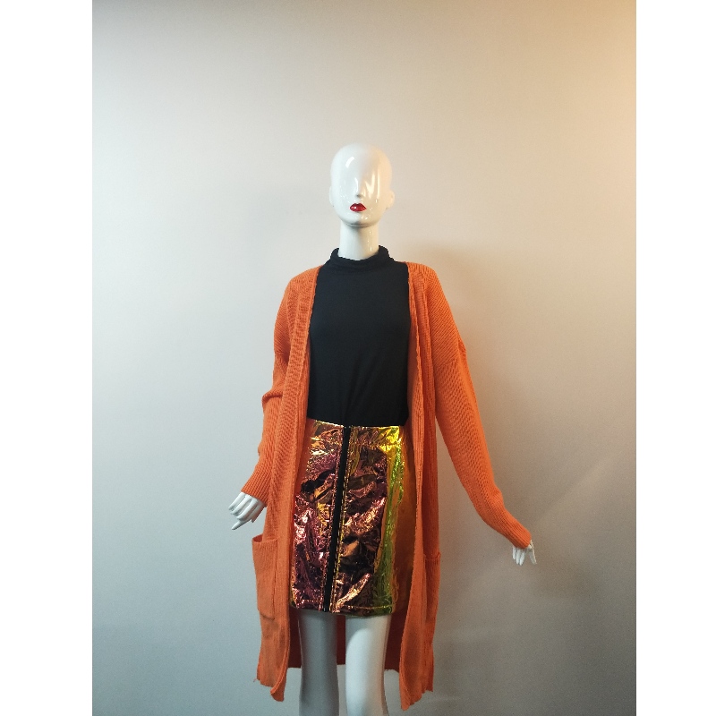 CARDIGAN LONGLING ORANGE LONGLING RLWS0035F