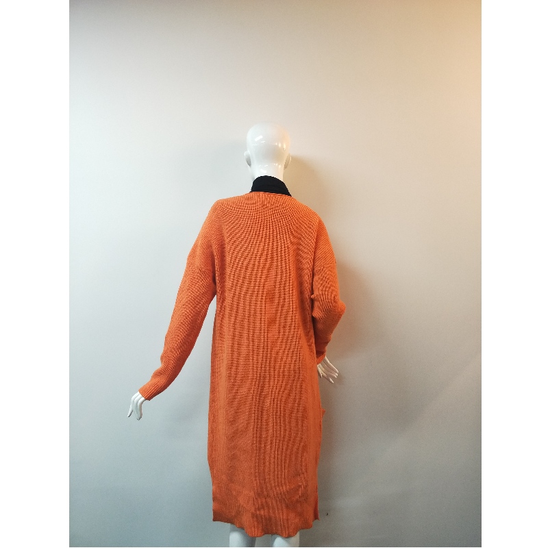 CARDIGAN LONGLING ORANGE LONGLING RLWS0035F