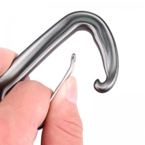 ตะขอกลางแจ้งปีนหน้าผาตั้งแคมป์หลักล็อค carabiner มัลติฟังก์ชั่น๊อตปีนเขาตะขอภูเขาหัวเข็มขัดกลางแจ้งจับรวดเร็วรวดเร็วตกอุปกรณ...