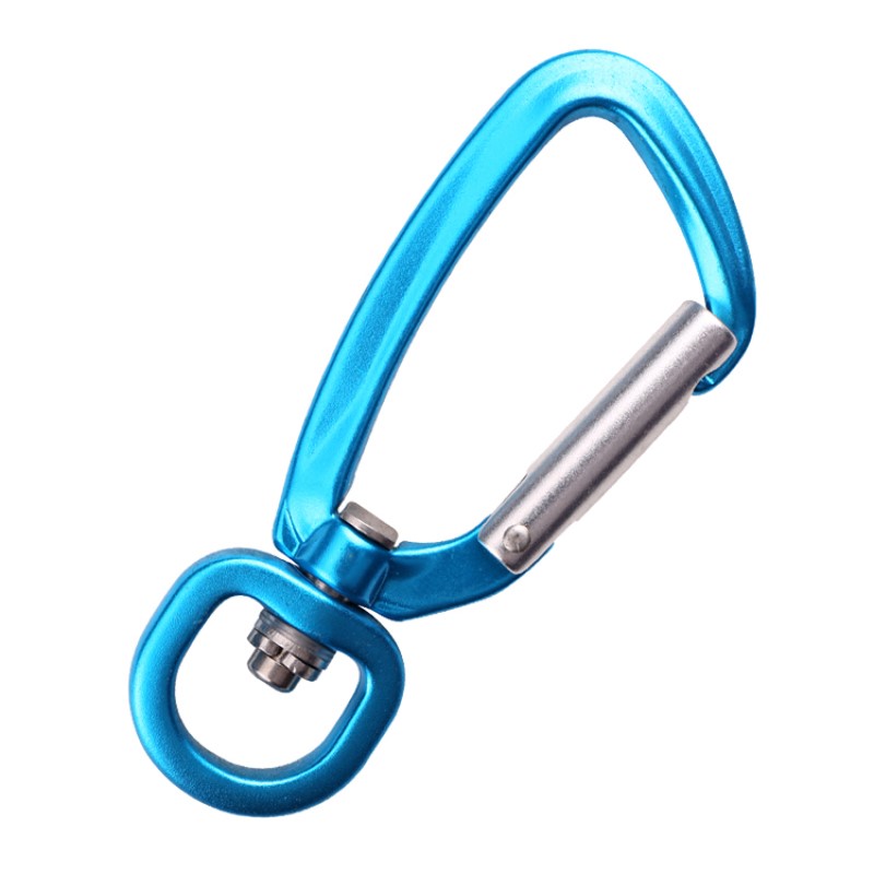 ที่มีคุณภาพสูง carabiner ดึงขนาดใหญ่การบินอลูมิเนียมภูเขาหัวเข็มขัดขนาดใหญ่สัตว์ฉุดสุนัขหัวเข็มขัดปีนเขาเปลญวนโยคะจับมือด่วน