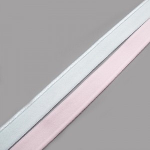 10 # ตัวอย่างฟรีที่มีสีสันแปนเด็กซ์ไนลอนถักวงยืดหยุ่น webbing สำหรับเสื้อผ้า